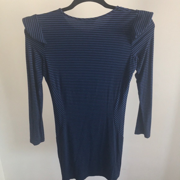 TORN by RONNY KOBO long sleeve mini dress - Picture 4 of 11